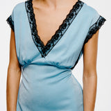 Andra Dress - Dusk Blue