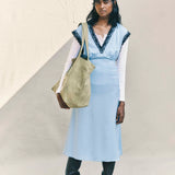 Andra Dress - Dusk Blue