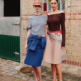 Janet T-Shirt - Blue Stripe