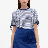Janet T-Shirt - Blue Stripe