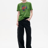 Napolen Jeans - Black Petite Flower