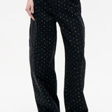Napolen Jeans - Black Petite Flower