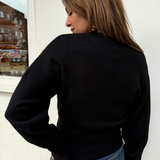 RWAvar LS Cardigan - Black