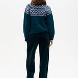 Nara Trousers - Bottle Dark Green