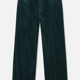 Nara Trousers - Bottle Dark Green