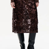 Shania Skirt - Coffee Bean Brown