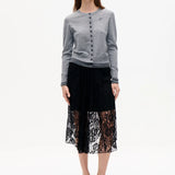 Clarisse Cardigan - Grey Melange