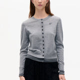 Clarisse Cardigan - Grey Melange