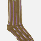 Ling Socks - Brown Stripe