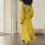 Mimosa Maxi Dress - Butter Yellow