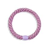 Solid Hairband - Pink Silver Glitter