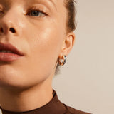 Aica Chunky Hoops - Silver