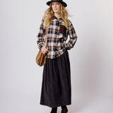 Amalie Shirt - Chocolate Torte