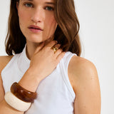 Aase Maxi Bangle - Beige