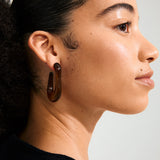 Elijah Earrings - Brown