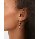 Thalen Earrings - Gold/Multi