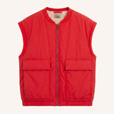 Gio Sleeveless Jacket - Poppy Red
