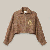 Norah Cropped Jacket - Cinnamon