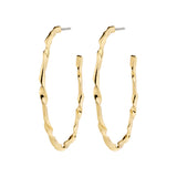Wyatt Hoop Earrings - Gold