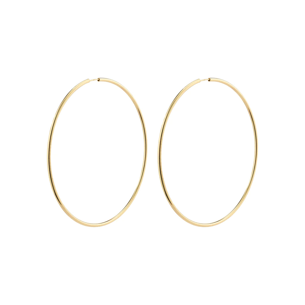 Pilgrim April Maxi Hoop Earrings - Gold