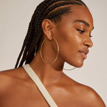 Load image into Gallery viewer, Pilgrim April Maxi Hoop Earrings - Gold

