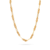 Knot Chain Necklace - Gold