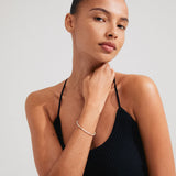 Alison Bracelet - White/Gold