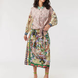 Vanessa Midi Skirt - L'Amour