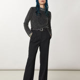 Essential Pallazzo Trousers - Black