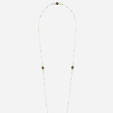 Iris Phone Chain - Beige Pearl