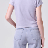 Adine Shrunken Tee - Lilac