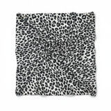 Leopard Scarf - Grey