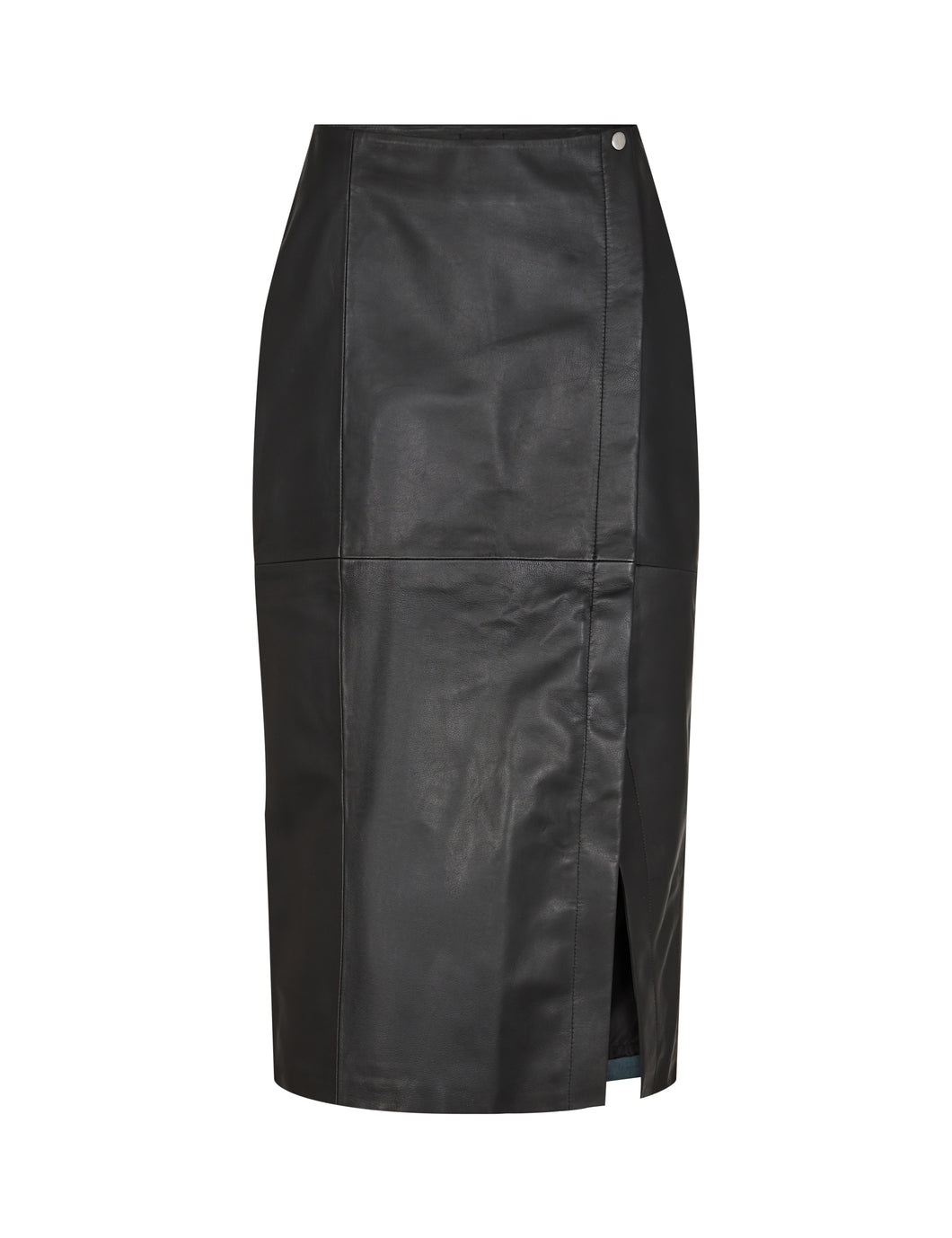 Levete Room Globa 30 Leather Skirt - Black
