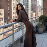 LR-Tila 1 Skirt - Dark Brown