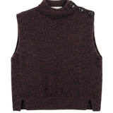 Beyla S/L Jumper - Maroon Chine