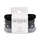 Bundle 56 - 4Pcs Hairband - Black/Grey