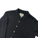 Knitted Shirt Cardigan - Gravity