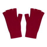 Fingerless Gloves - Dull Red