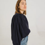Giannita Marine Blouse - Navy