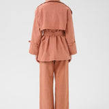 GZopa Trenchcoat - Rose Powder
