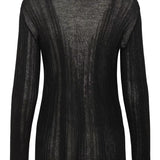 MWHaddis Knit Blouse - Black