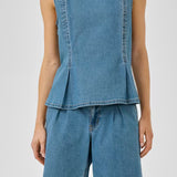 MWLara Denim Top - Medium Blue