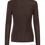 GZNinia Roll Neck Top - Mole