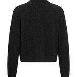 MWTracy Zip Cardigan - Dark Grey