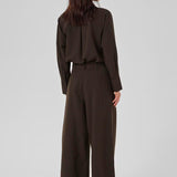 VittaMW Trousers - Espresso Stripe