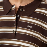 GZPaige Polo Jumper - Mole/Dark Beech