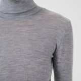 NiniaGZ Roll Neck Top - Grey Melange