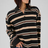 SalinaMW Polo Jumper - Black