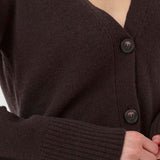 HuxiMW Cardigan - Espresso