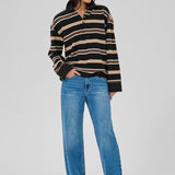 SalinaMW Polo Jumper - Black